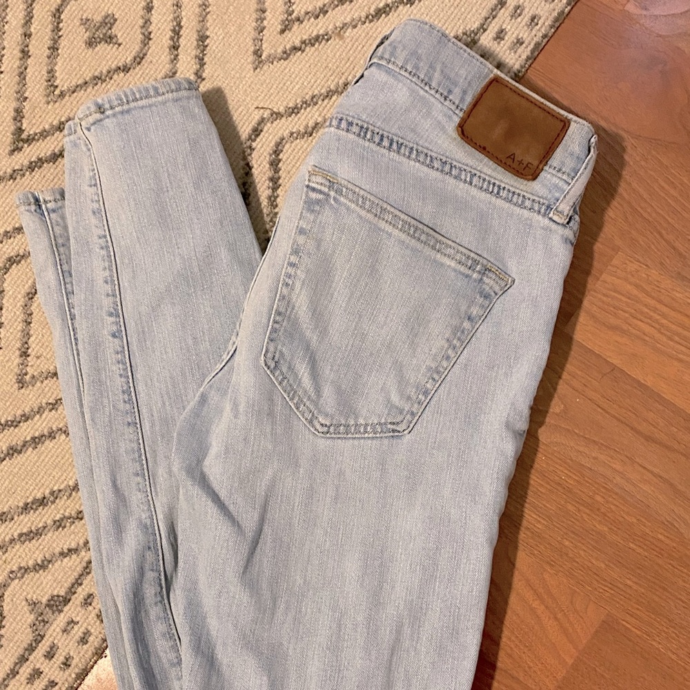 A+F skinny jeans